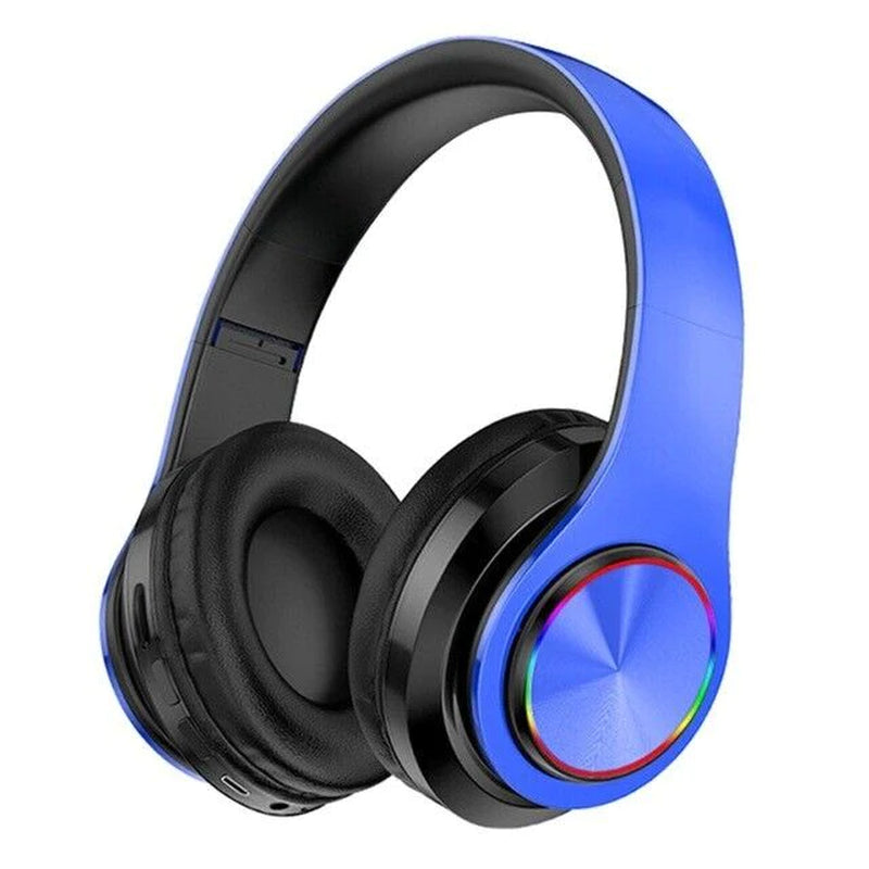 Super Bass Designed Wireless Bluetooth Foldable Headphones with Mic