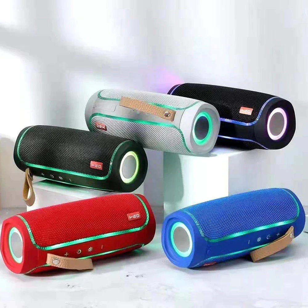 Loud Portable Bluetooth Speaker with USB/TF/FM Radio