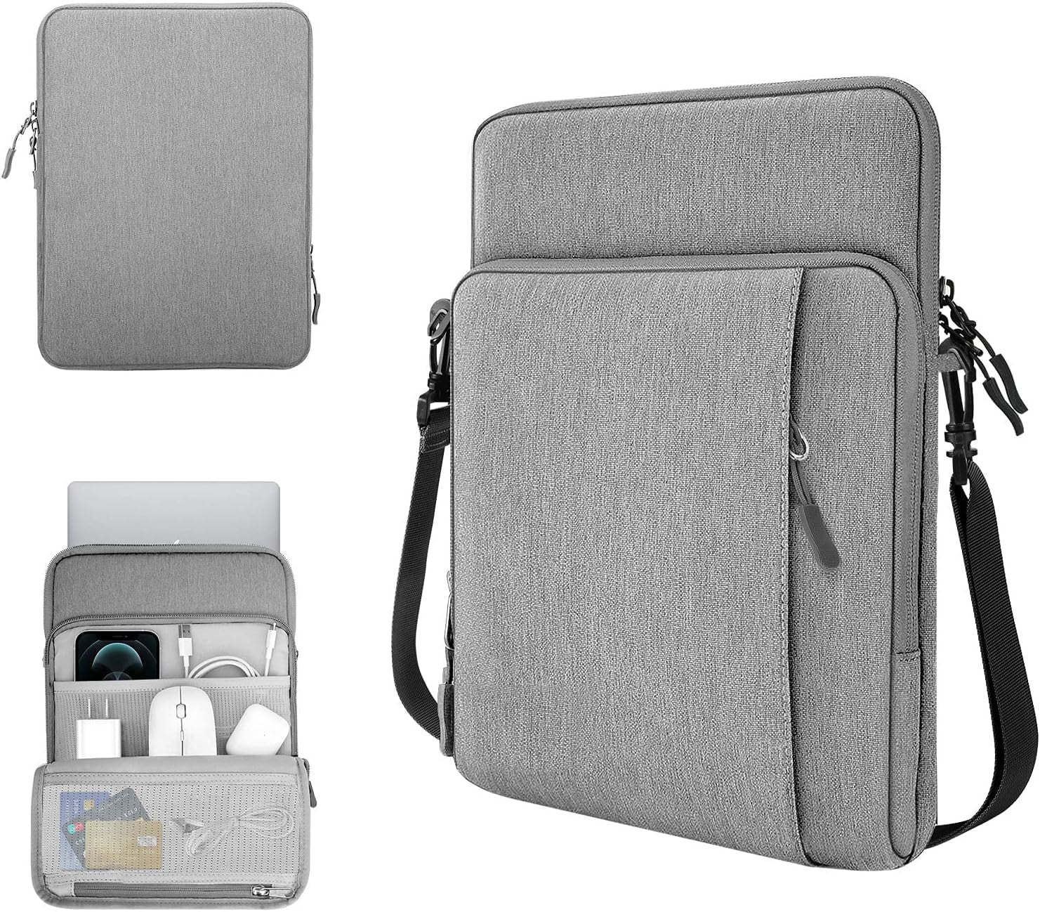 13.3-14 Inch Laptop Sleeve Carrying Bag for Surface Pro 9/8/X, Macbook Air 2022-2018, Macbook Pro M2 14