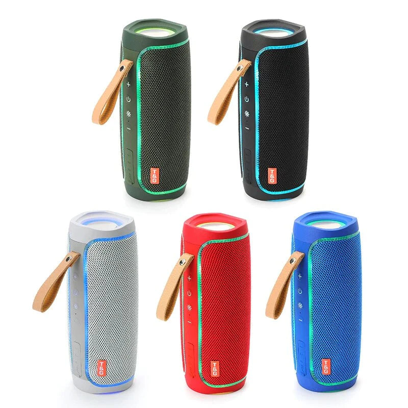 Loud Portable Bluetooth Speaker with USB/TF/FM Radio