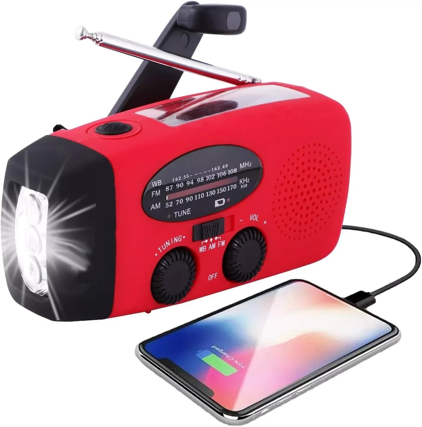 Lifesaver Solar Hand Crank Radio