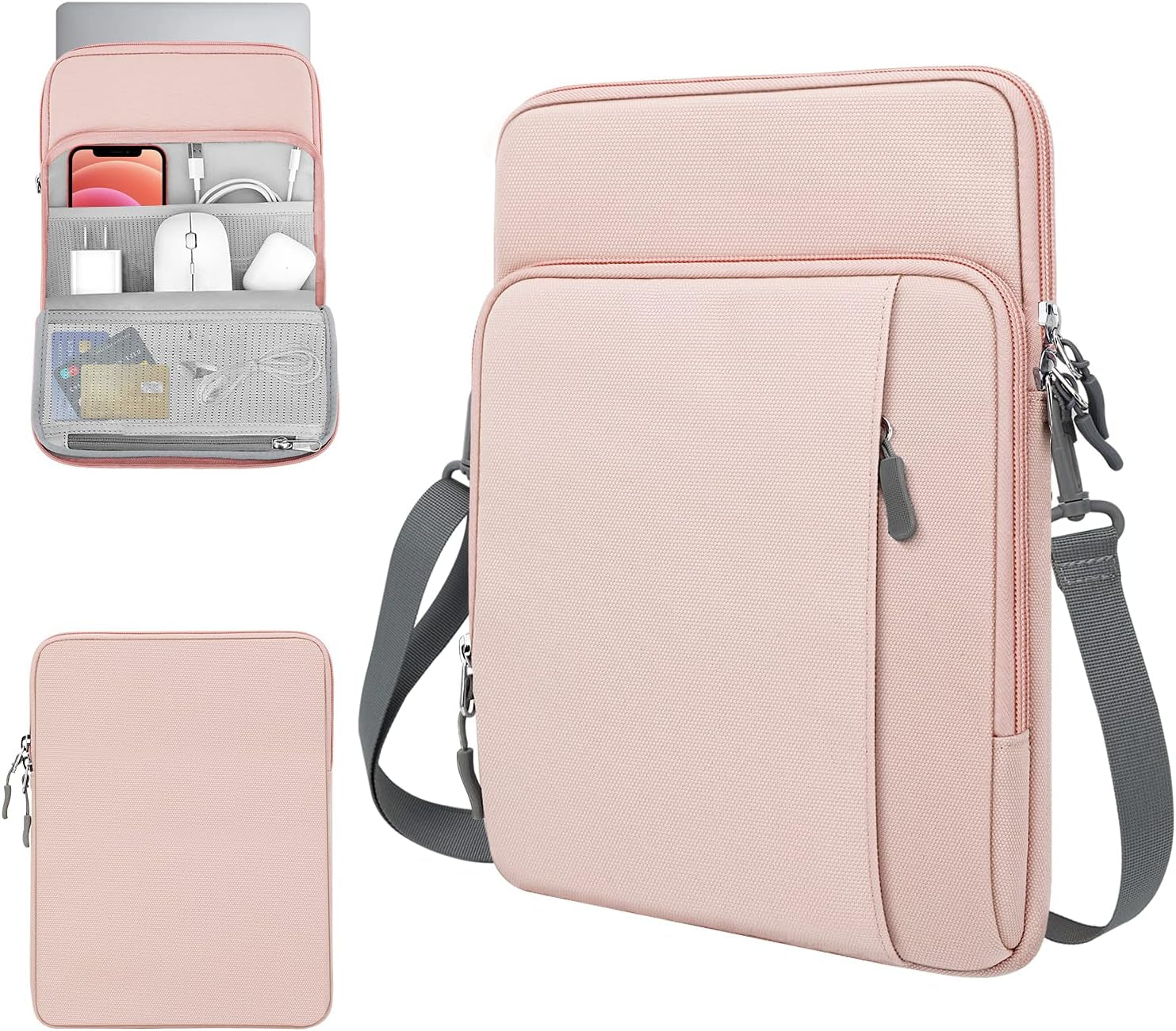 13.3-14 Inch Laptop Sleeve Carrying Bag for Surface Pro 9/8/X, Macbook Air 2022-2018, Macbook Pro M2 14