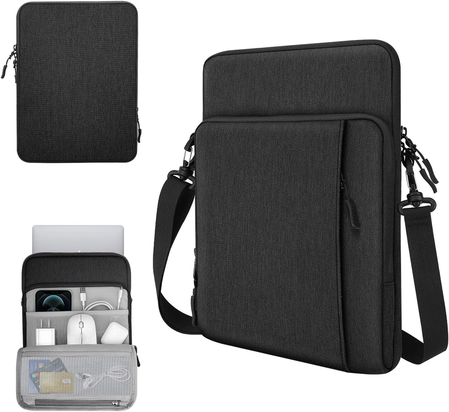 13.3-14 Inch Laptop Sleeve Carrying Bag for Surface Pro 9/8/X, Macbook Air 2022-2018, Macbook Pro M2 14
