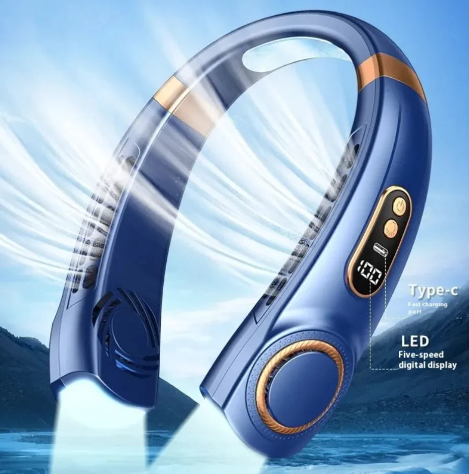 Hands-Free Travel Air Cooler