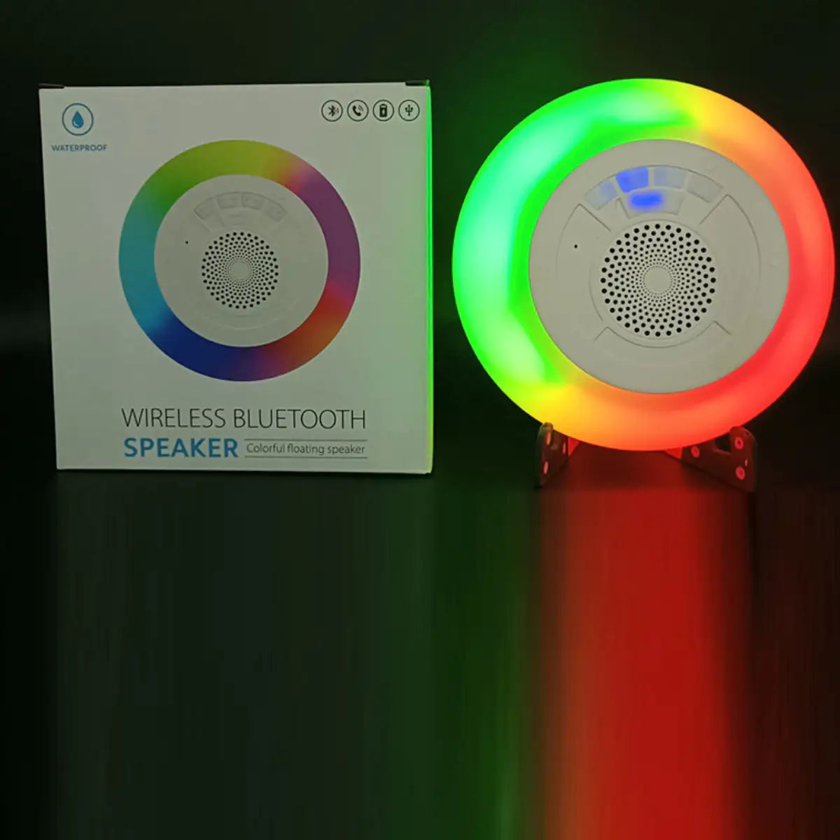 AquaTunes LED Bluetooth Pool Speaker
