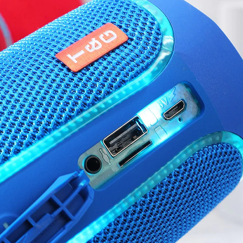 Loud Portable Bluetooth Speaker with USB/TF/FM Radio