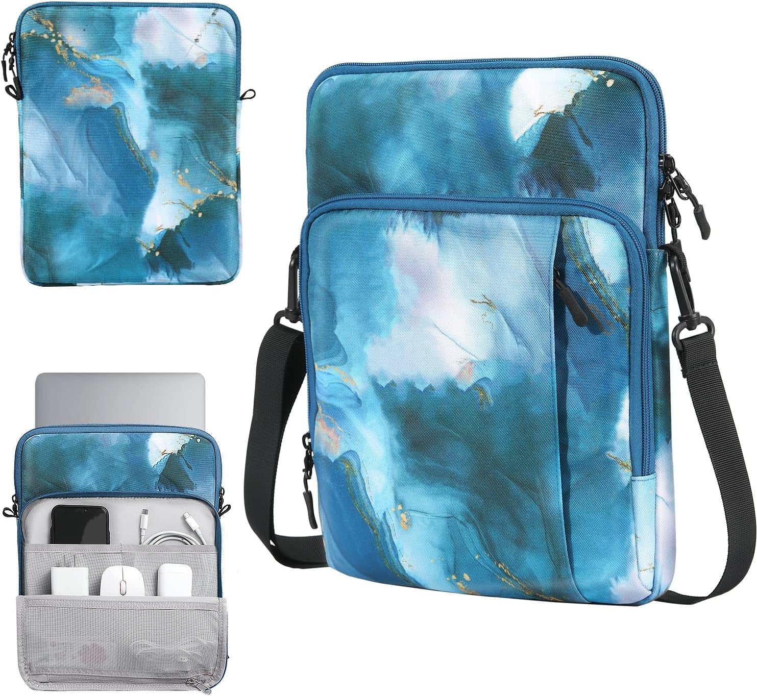 13.3-14 Inch Laptop Sleeve Carrying Bag for Surface Pro 9/8/X, Macbook Air 2022-2018, Macbook Pro M2 14