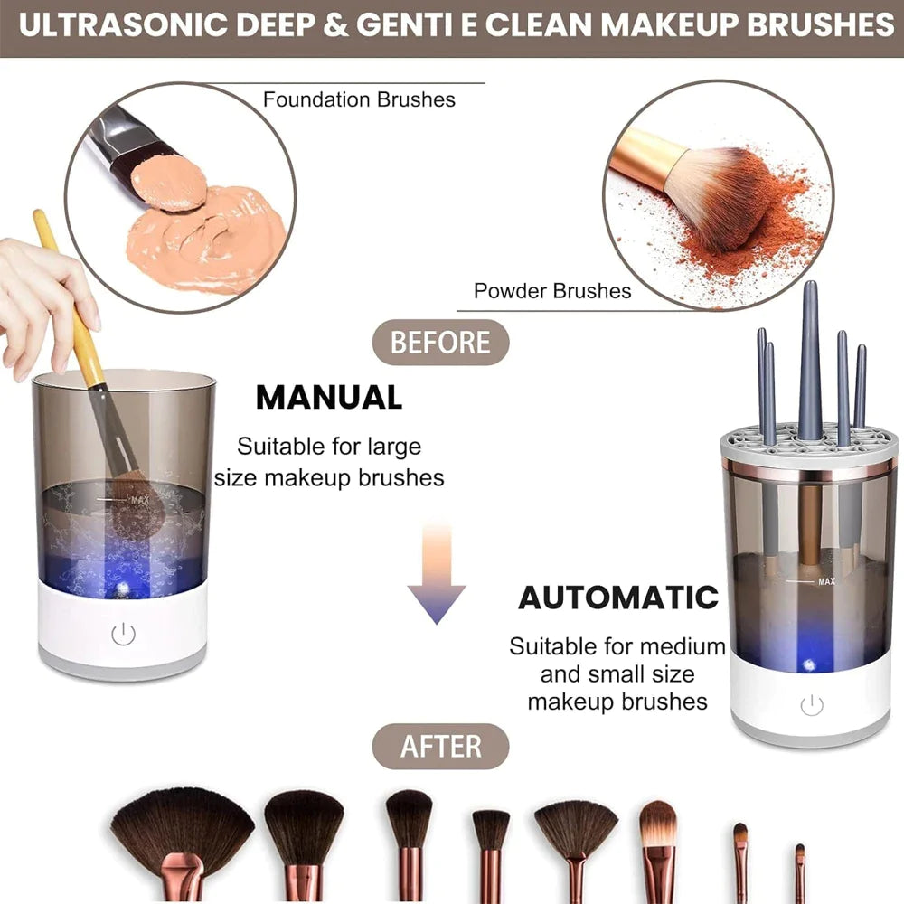 QuickClean Makeup Brush Enhancer