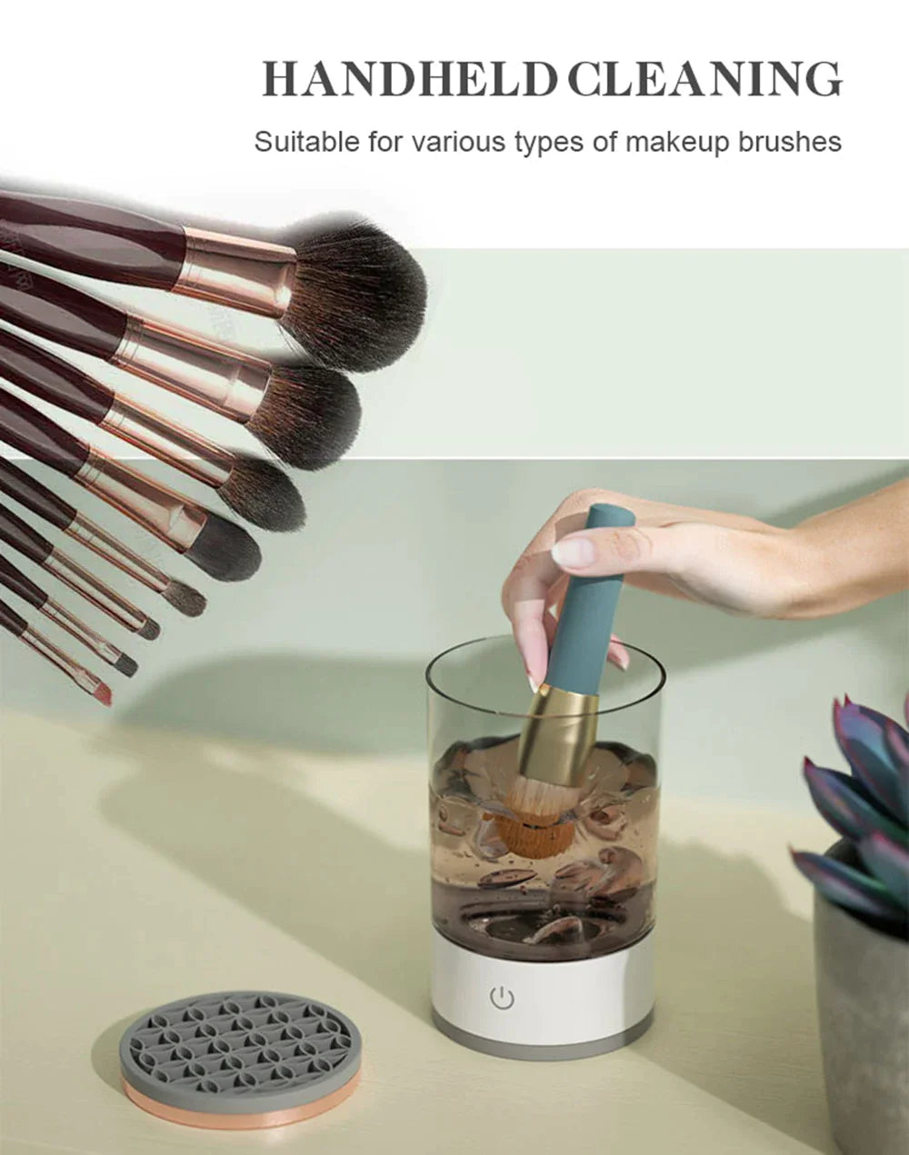 QuickClean Makeup Brush Enhancer